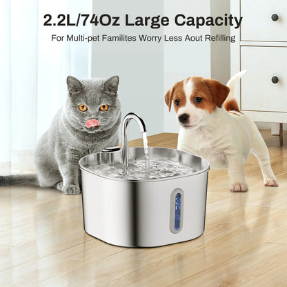 Stainless Steel Pet Fountain