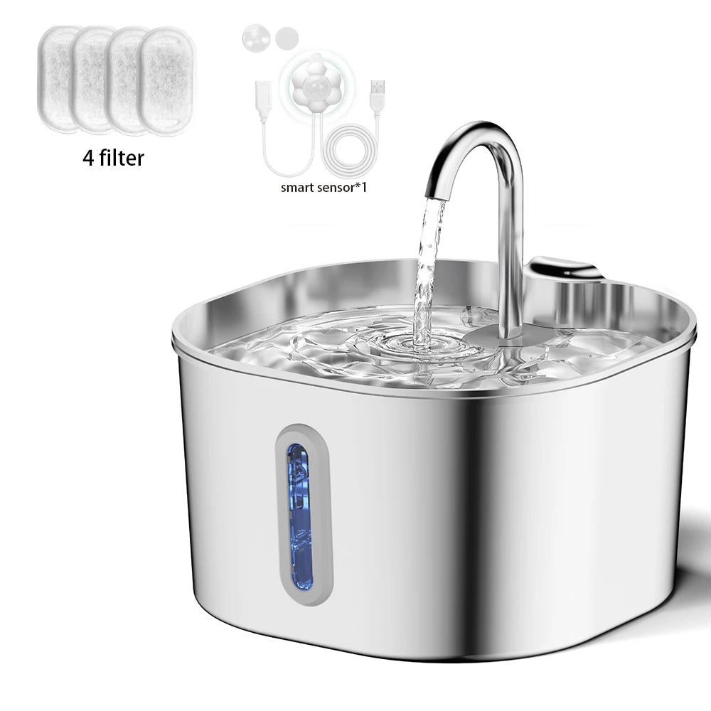 Stainless Steel Pet Fountain