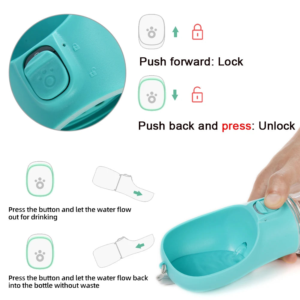 Leakproof Pet Water Bottle