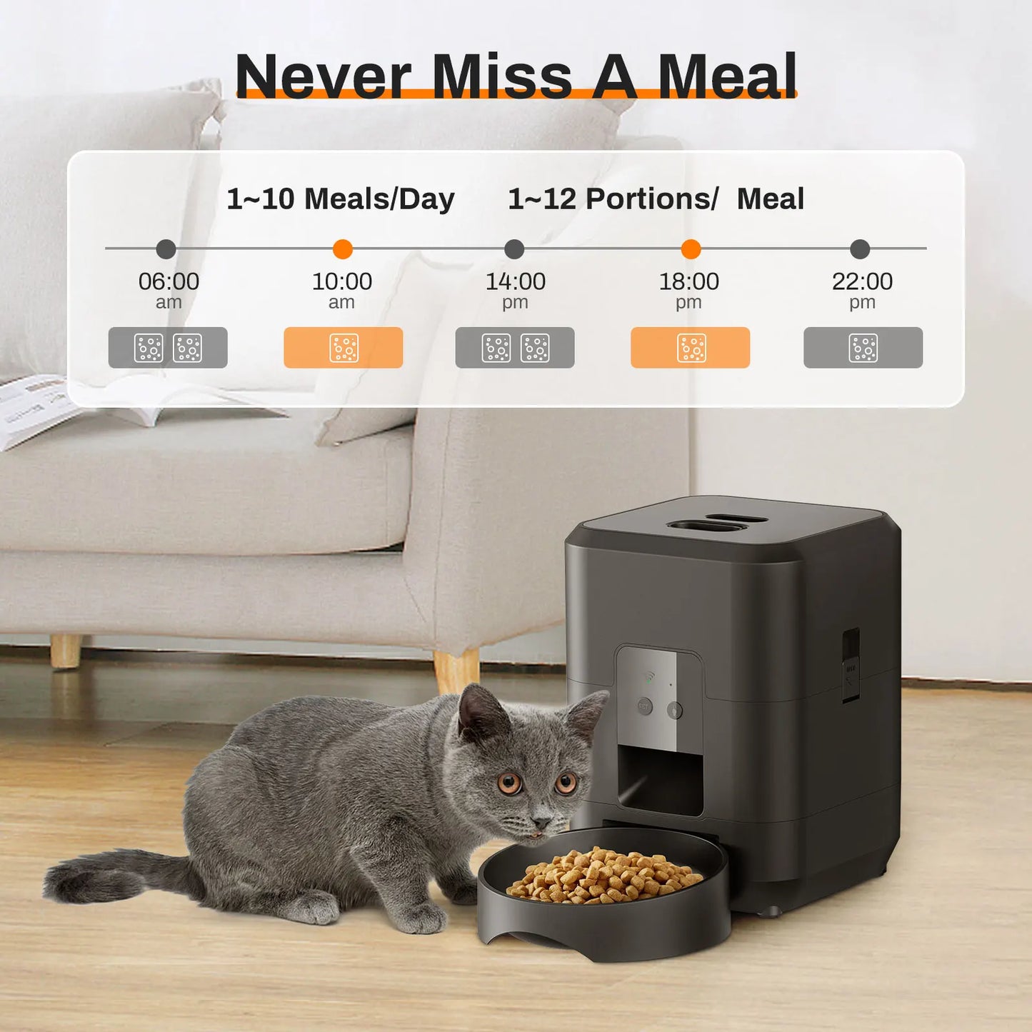 Smart Auto Pet Feeder