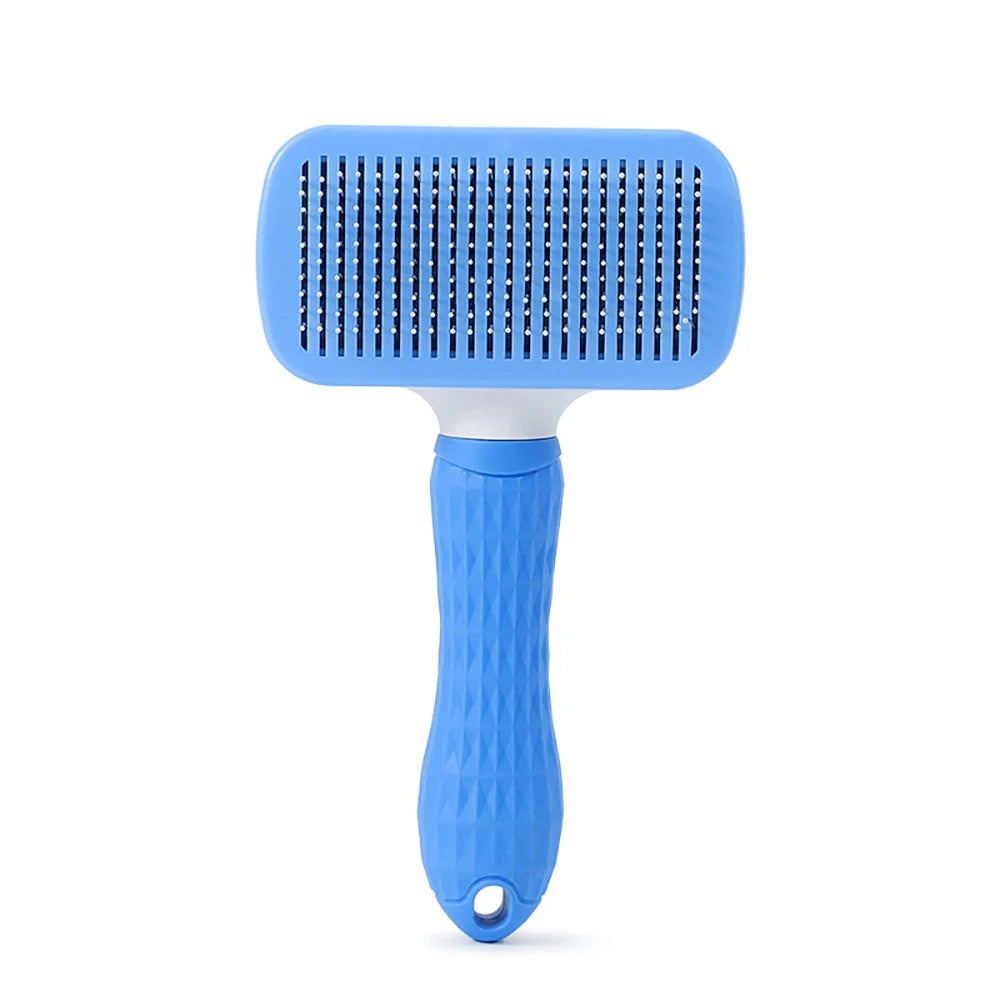 Self-Cleaning Pet Grooming Brush