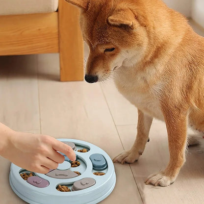 Interactive Slow Feed Puzzle Bowl