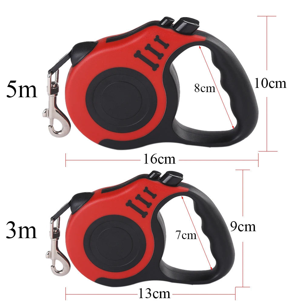 Retractable Dog Leash Control
