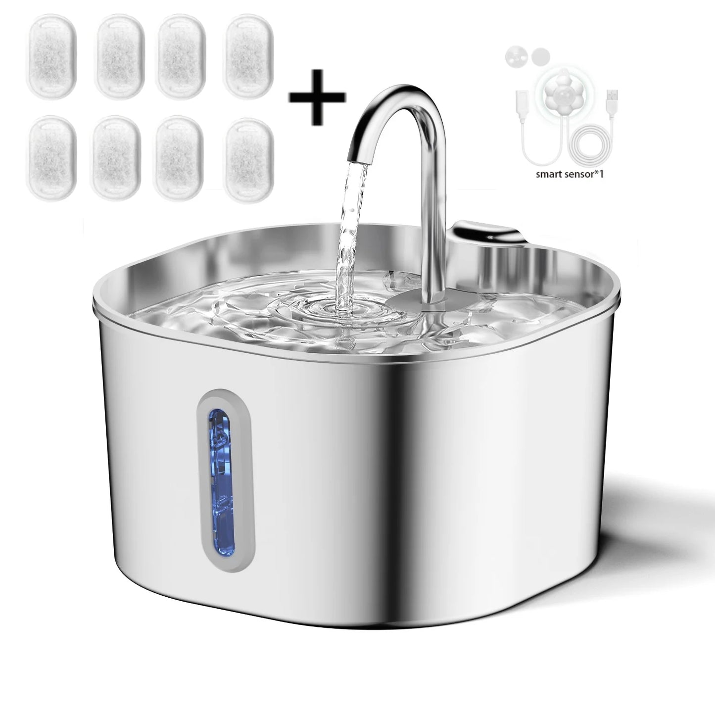 Stainless Steel Pet Fountain