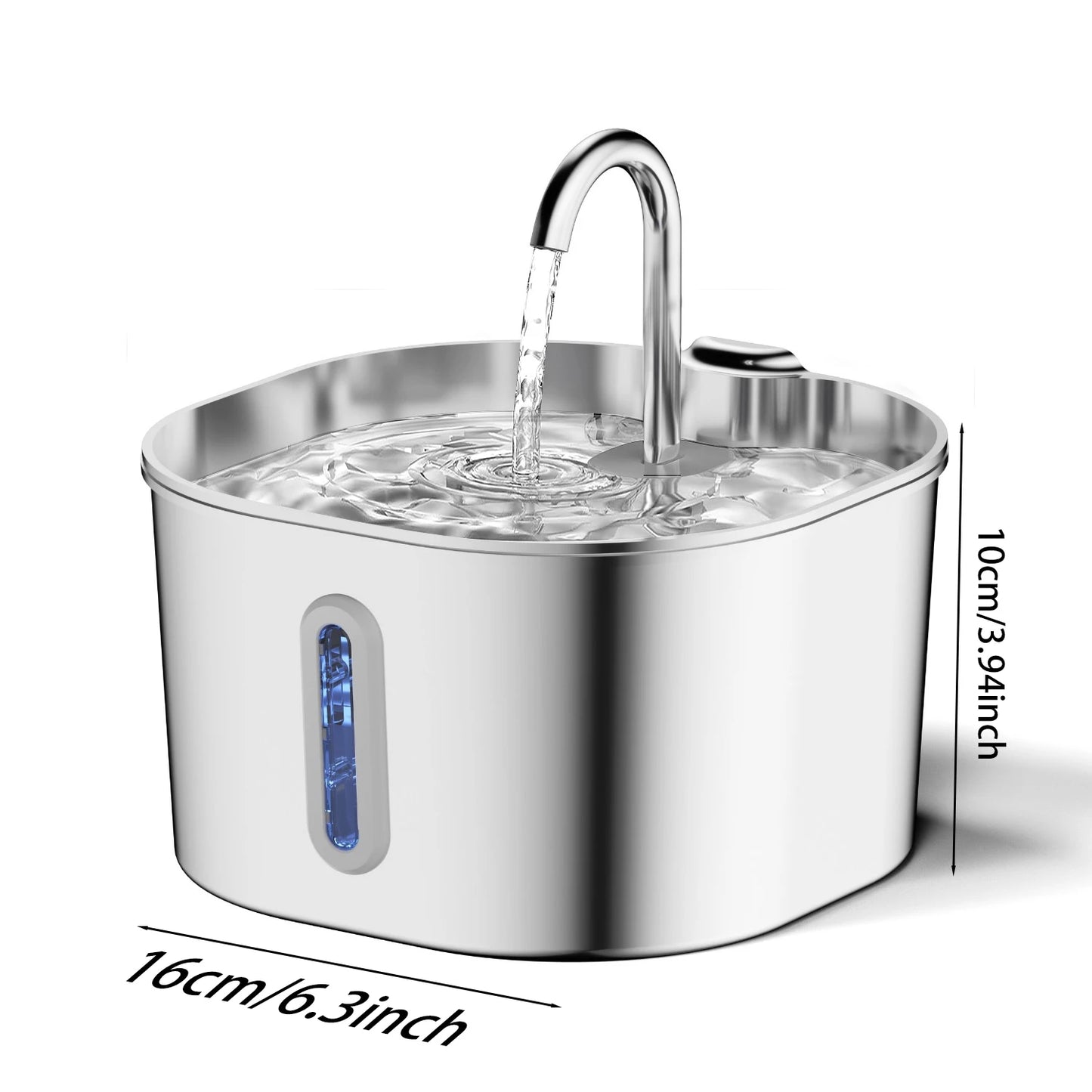 Stainless Steel Pet Fountain